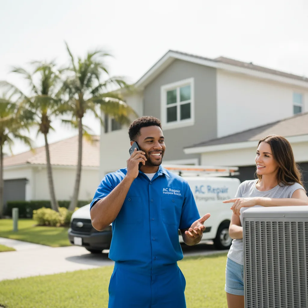 AC Repair Pompano Beach customer support in Fox Lake